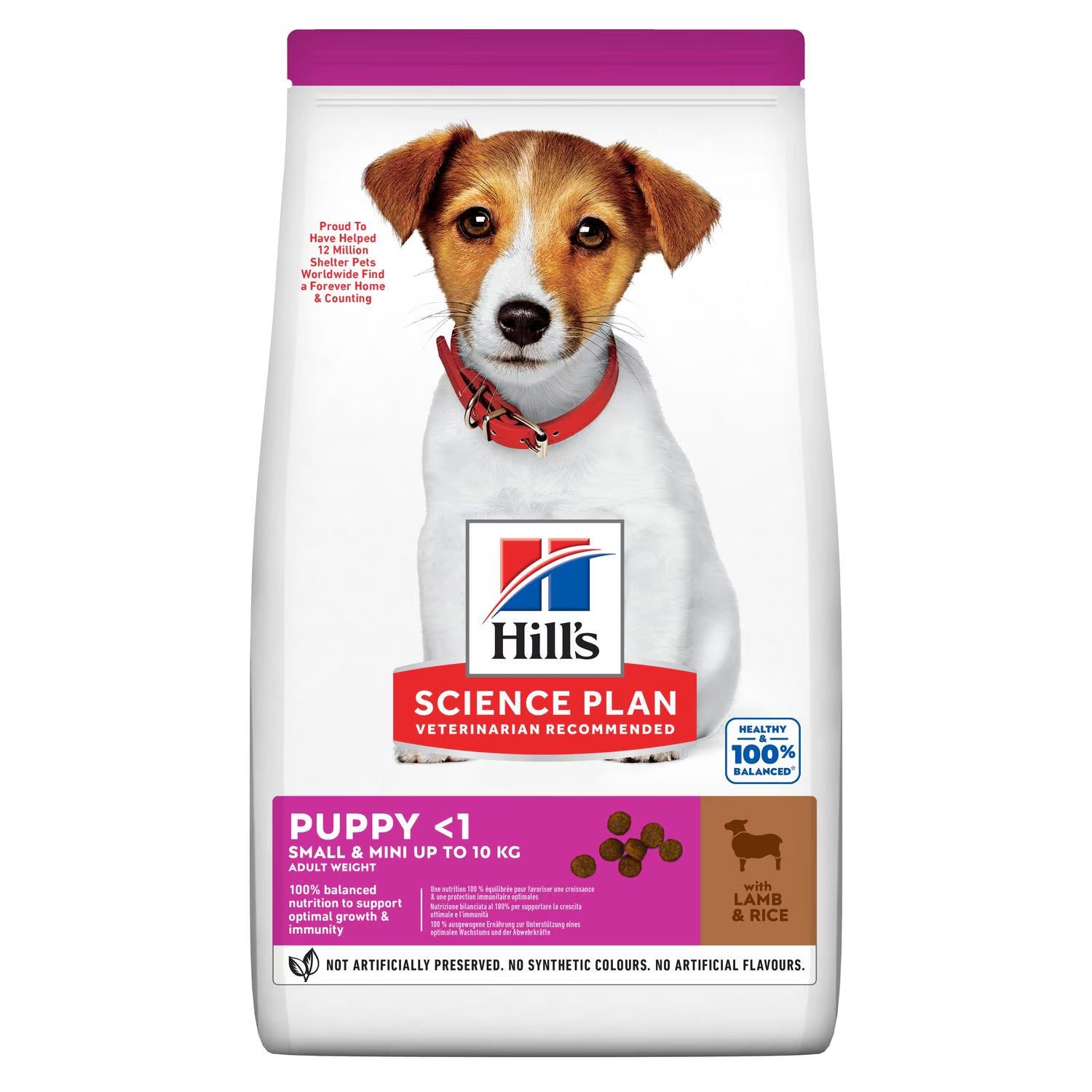 Hills Small & Mini Breed Puppy Dry Food - Lamb & Rice