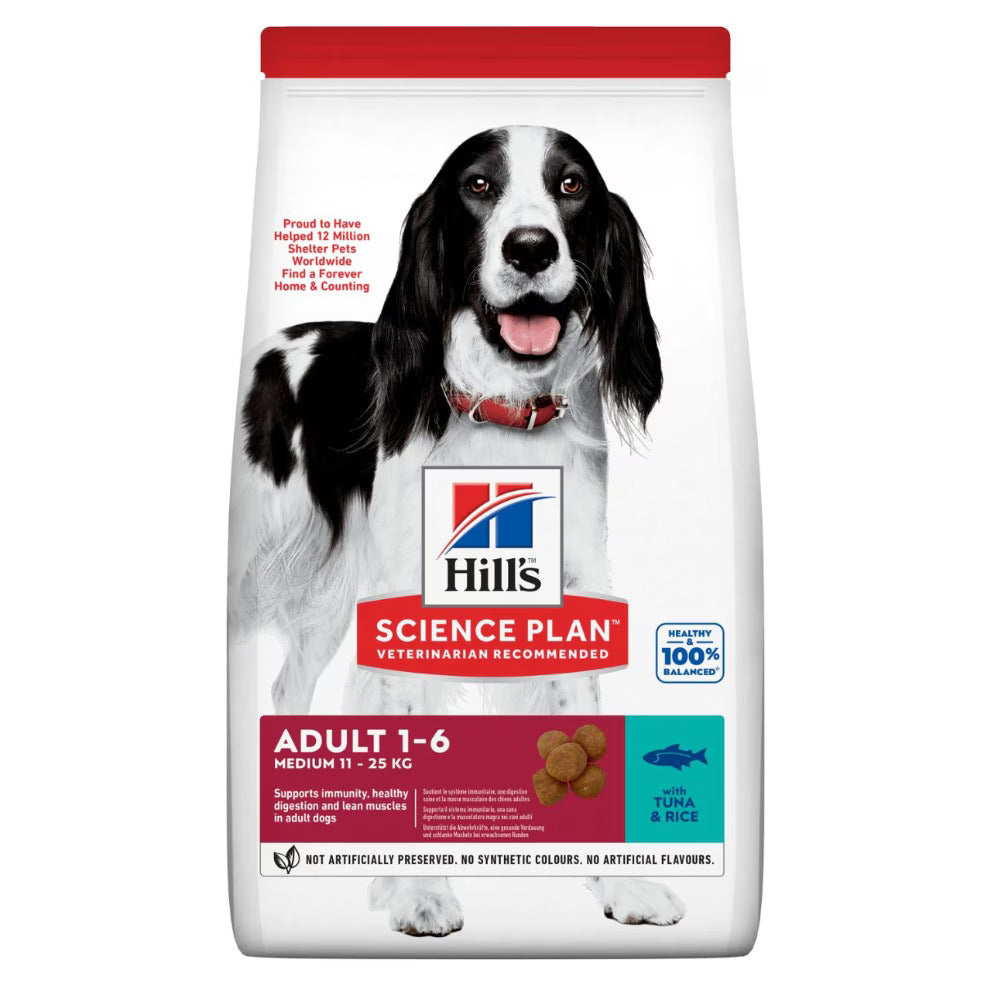 Hills Medium Breed Adult Dog Dry Food - Tuna