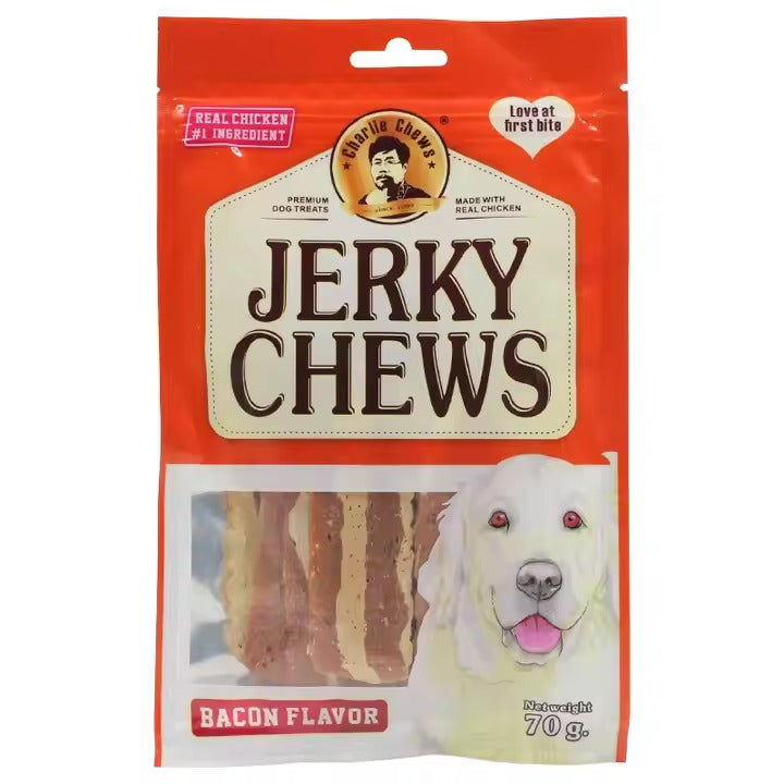 Dog Jerky Treats - Bacon