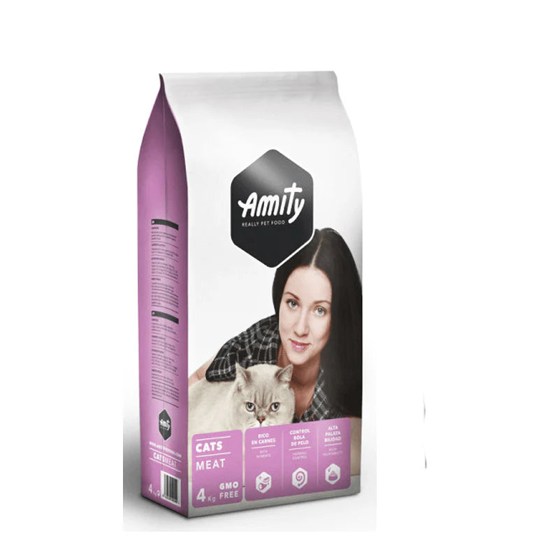 Amity Adult Cat Dry Food - Meat