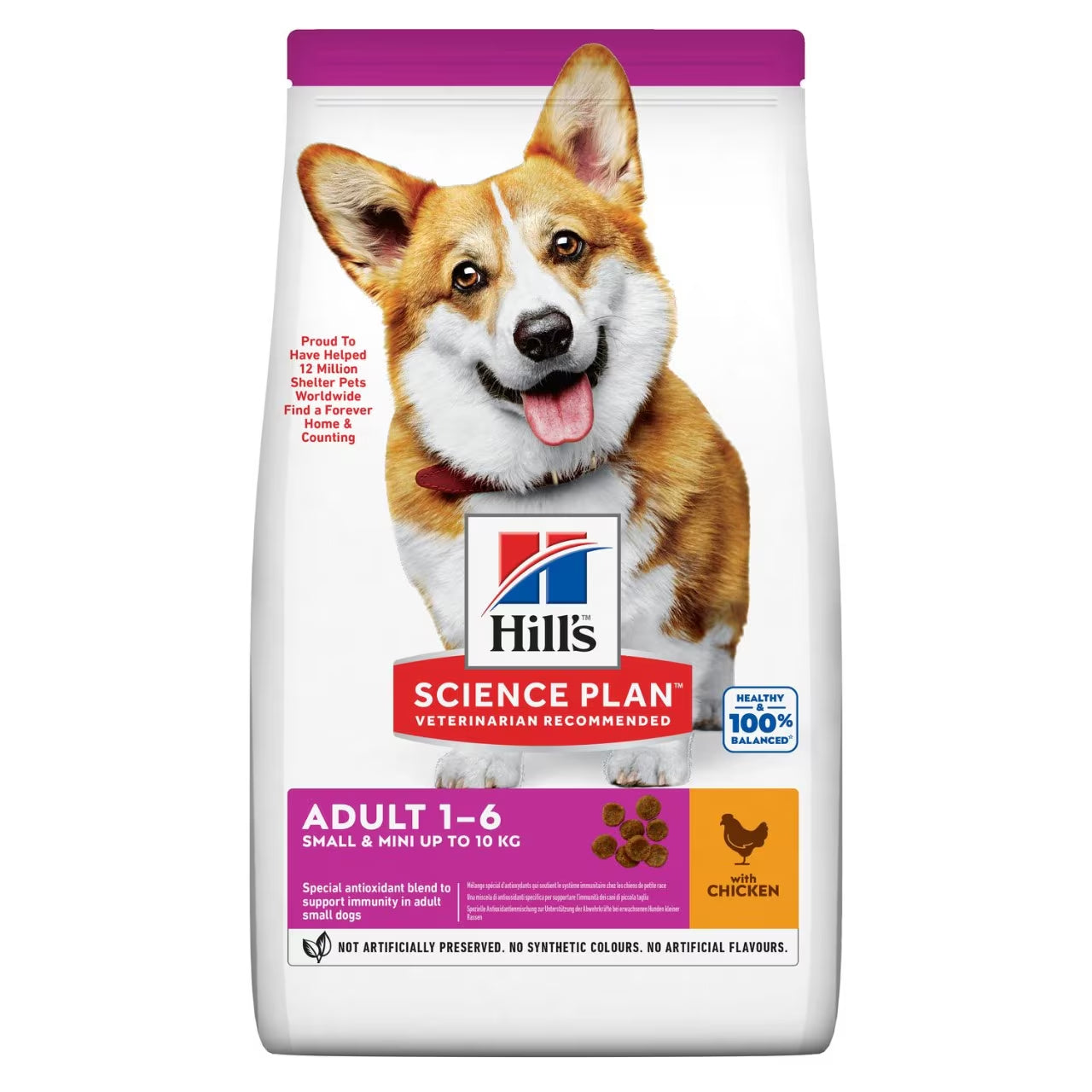 Hills Small & Mini Breed Adult Dog Dry Food - Chicken